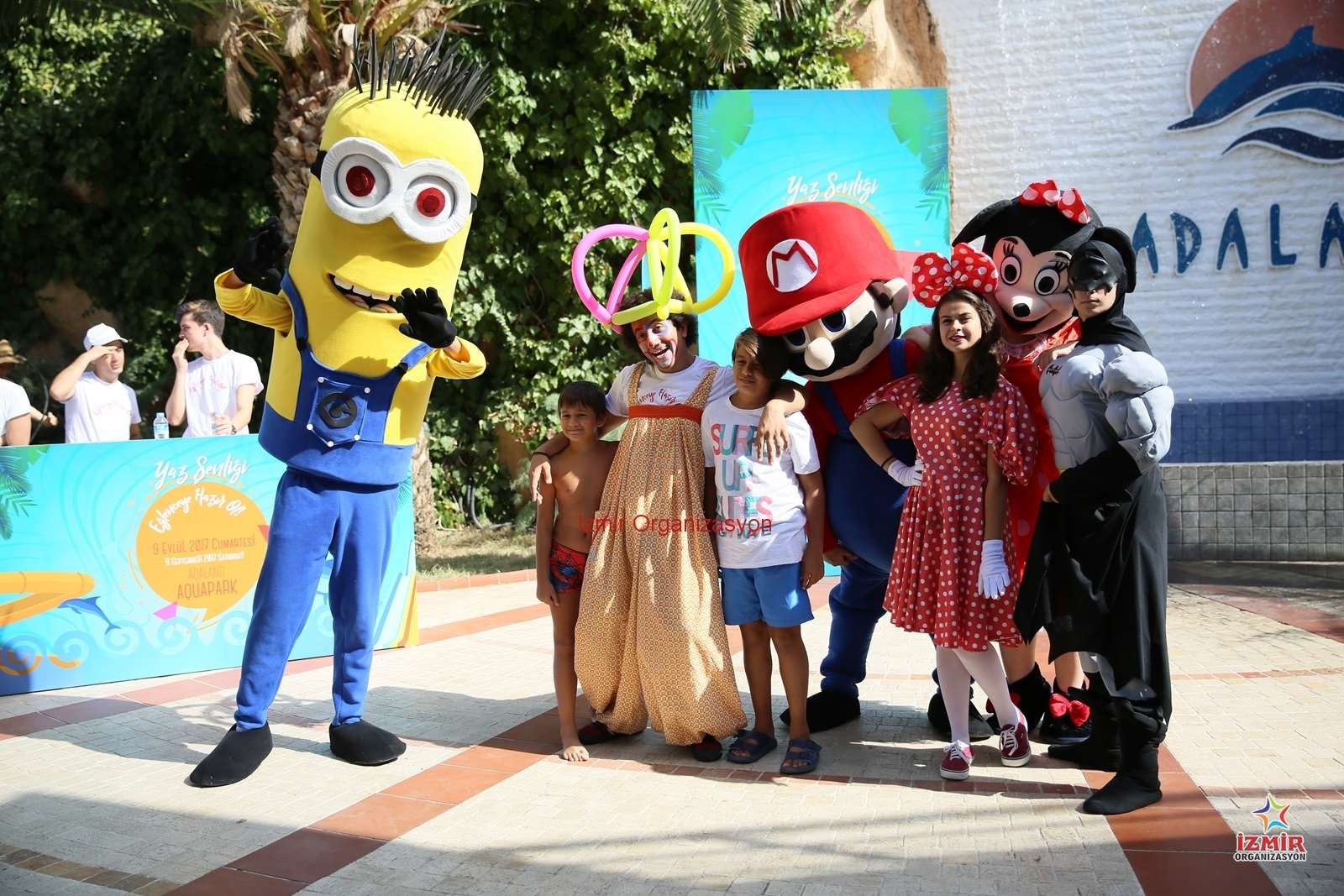 Kostümlü Karakterler İzmir Organizasyon Animasyon