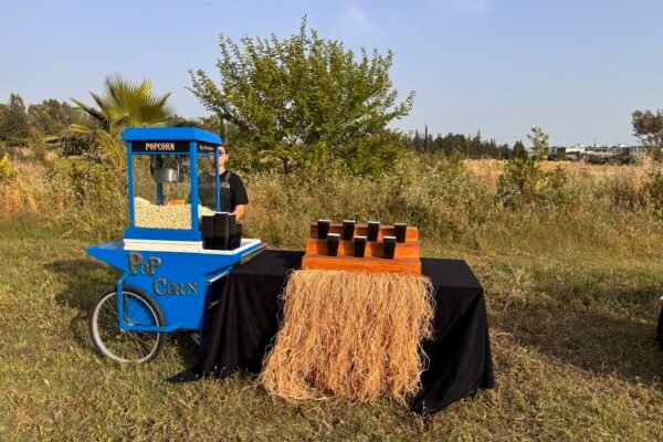 Patlamış Mısırcı Popcorn Arabası Kiralama izmir
