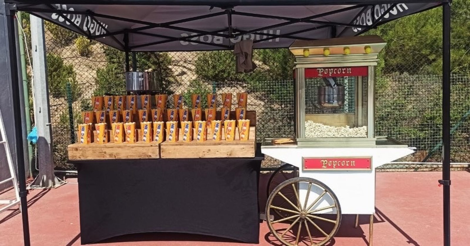 Patlamış Mısırcı Popcorn Arabası Kiralama izmir